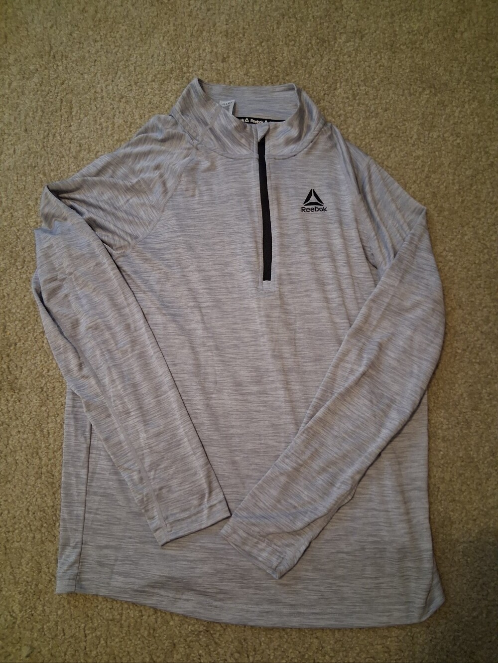 Men's Reebok quarter zip pullover